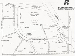 Burkburnett Industrial Park Site Layout